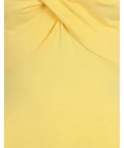 New In Banned Wrap Front 50's Top Yellow