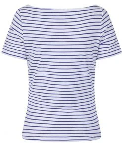 Banned Italy Sail Stripe 60's Top Blue New In