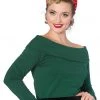Banned Bardot Love 50's Top Green New In
