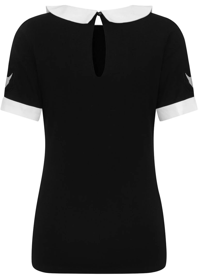 Banned Darkness Cat Top Black New In