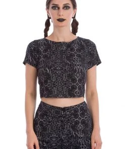 Banned Esoteric 70's Top Black New In