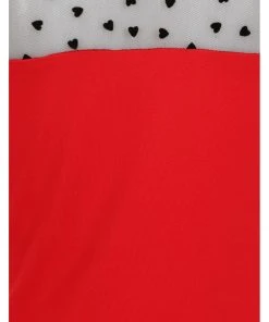 Banned Dark Heart Desire 50's Top Red New In