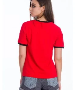 Banned Hell Yeah Devil T-Shirt Red