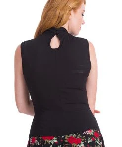 New In Banned Hey Jude 50's Top Black