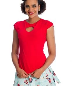 Banned Be Free 50's Top Red