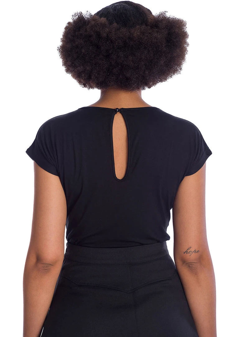 New In Banned Release The Spiders 50's Top Black