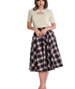 New In Banned Beth 40's Top Ivory