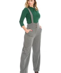 New In Banned Her Favorites 40's Trousers Grey