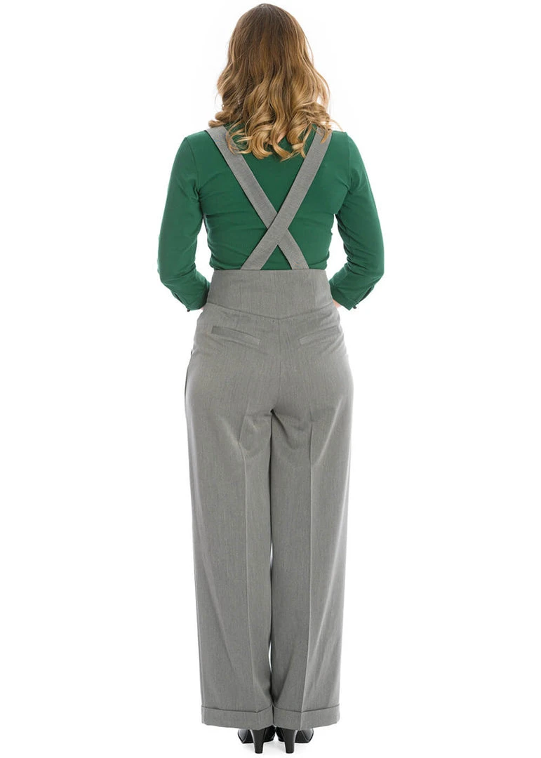 New In Banned Her Favorites 40's Trousers Grey