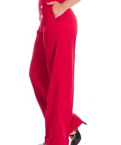 Banned Adventures Ahead 40's Trousers Red New In