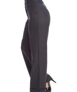 Banned Sassy 40's Trousers Grey