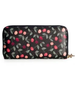 New In Banned Country Cherry 50's Wallet Black