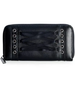 Banned Astaroth Corset Wallet Black