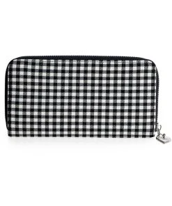 Banned Rockabilly Cherry 50's Wallet Black New In
