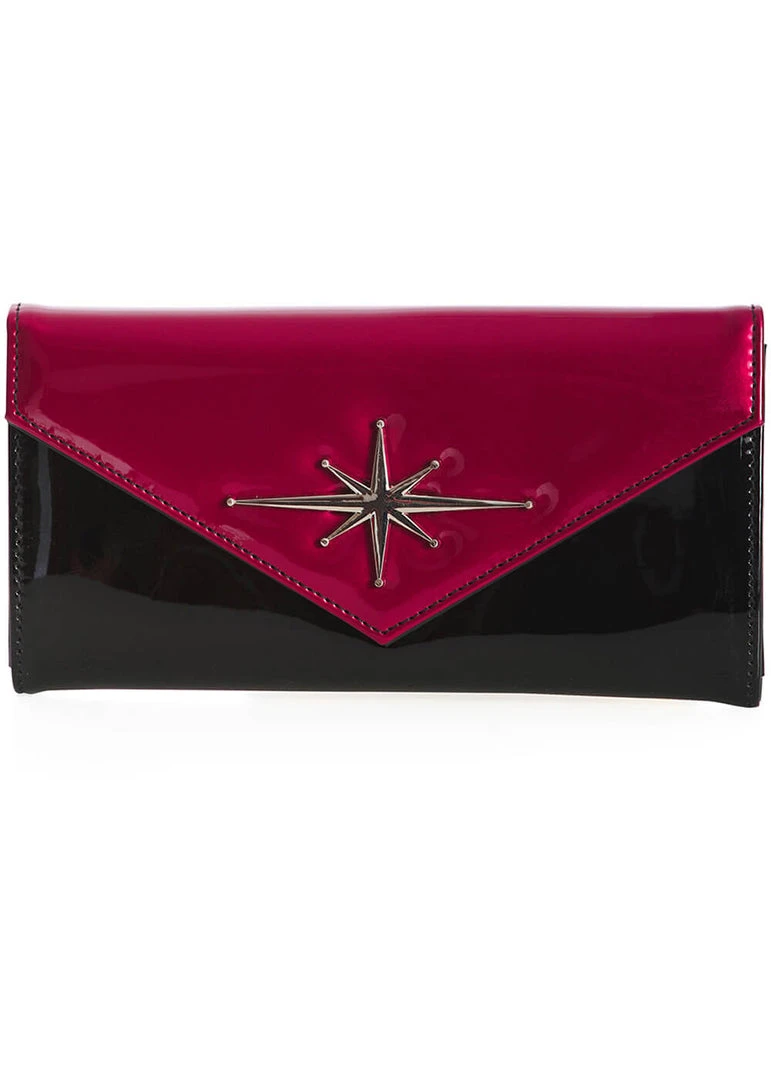 Banned Dance The Night Away Wallet Burgundy