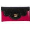 New In Banned Scalloped Wallet Red