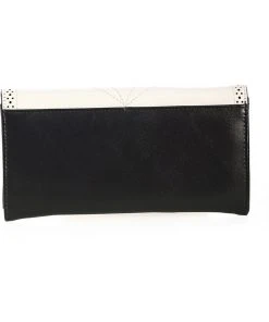 New In Banned Scalloped Wallet White