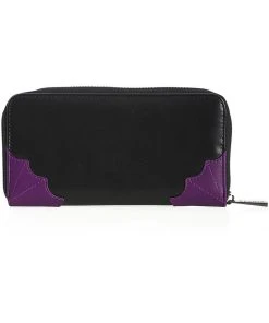 New In Banned Spell On Me Cat Wallet Black