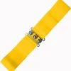 New In Banned Elastic 50's Belt Yellow