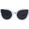 Banned Giovanna 60's Sunglasses White New In