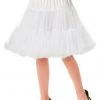 Banned 50's Petticoat Short White
