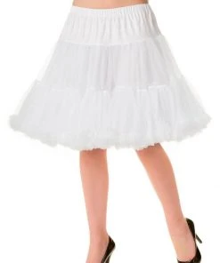 Banned 50's Petticoat Short White