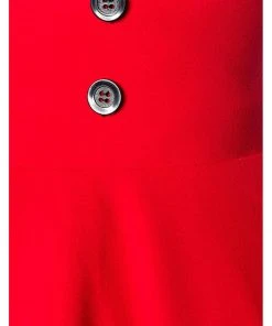 Belsira Paris 50's Swing Skir Red New In