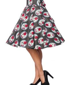 Belsira Madame La Kitty 50's Swing Skirt