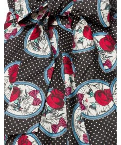 Belsira Madame La Kitty 50's Swing Skirt