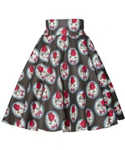 Belsira Madame La Kitty 50's Swing Skirt