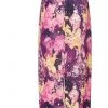Bright & Beautiful Opal Marble Galaxy 70's Pencil Skirt Multi New In