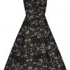 New In Bright & Beautiful Melissa Nature Nouveau 50's Swing Dress Multi