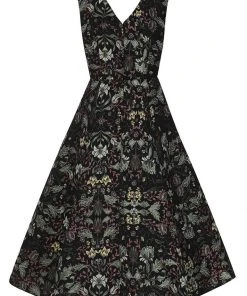 New In Bright & Beautiful Melissa Nature Nouveau 50's Swing Dress Multi