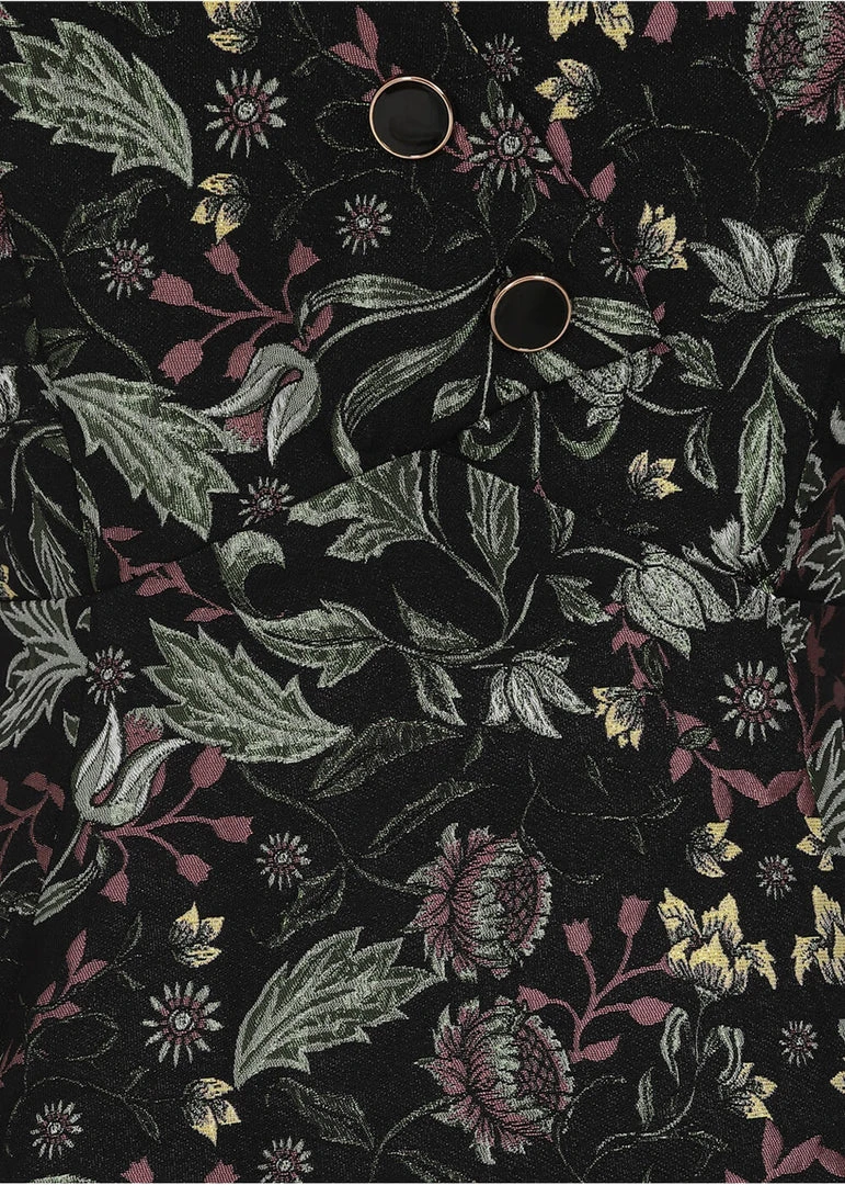 New In Bright & Beautiful Melissa Nature Nouveau 50's Swing Dress Multi