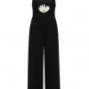 New In Bright & Beautiful Emma Daisy Dreamer 60's Dungarees Black
