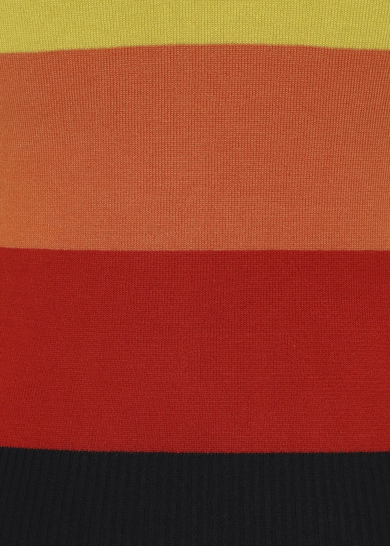 New In Bright & Beautiful Sydney Rainbow 70's Jumper In Multi