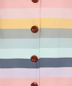 New In Bright & Beautiful Sue Carnival 60's Blouse Multicolour