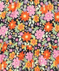 New In Bright & Beautiful Jodie Paradise Bloom 70's Dress Multi