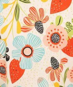 New In Bright & Beautiful Annabell Songbird Floral 60's Dress Multi