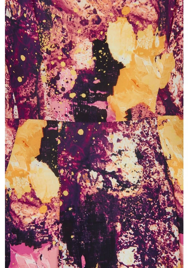 Bright & Beautiful Jenny Marble Galaxy 60's Dress