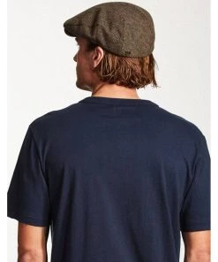Brixton Hooligan Snap Cap Brown Khaki New In