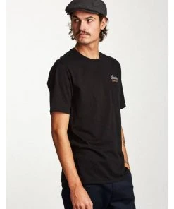 Brixton Hooligan Snap Cap Grey Black New In