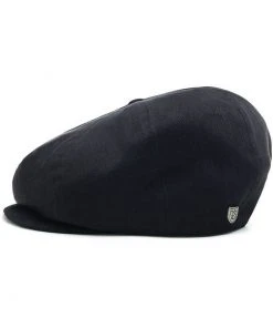 Brixton Brood Snap Cap Black
