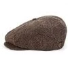Brixton Brood Snap Cap Brown Khaki