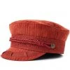 New In Brixton Albany Cap Red Clay