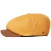 Brixton Report Snap Cap Mustard Brown New In