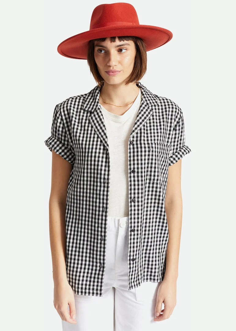 Brixton Joanna Felt Hat Phoenix Orange