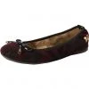 New In Butterfly Twist Sasha Lace Foldable Flats Berry