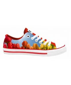 Celdes Sneakers Tulips Red