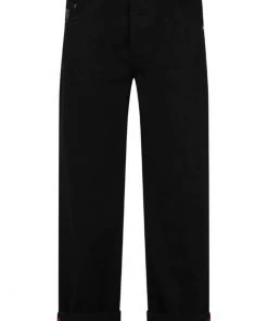 Chet Rock Mens Loose Larry Jeans Black